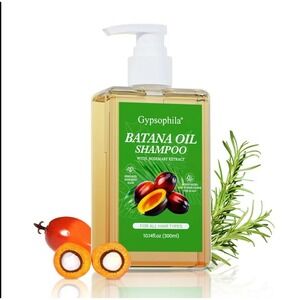 Gypsophila Batana Oil Shampoo with Rosemary Extract for All Hair Types 10.14oz